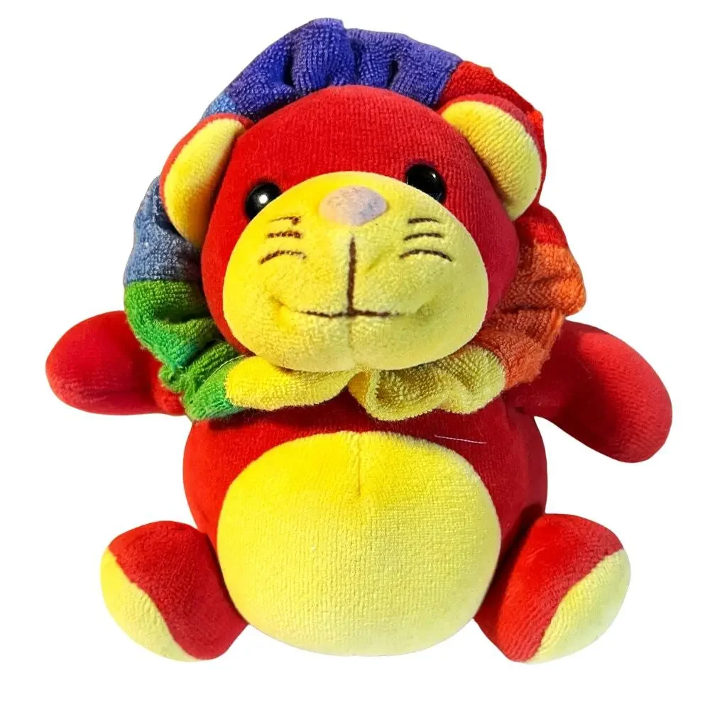 GUND Rainbow Lion Advertising Plush Braun Thermoscan 7